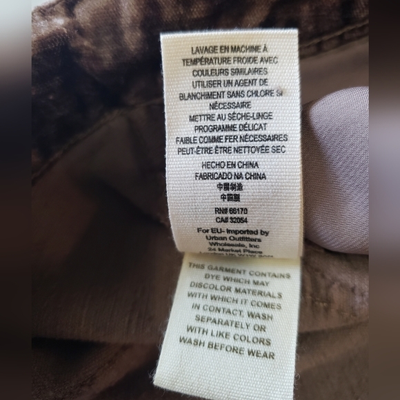 NWT Free People Velvet Crop Flare, Size 29 - Picture 10 of 16